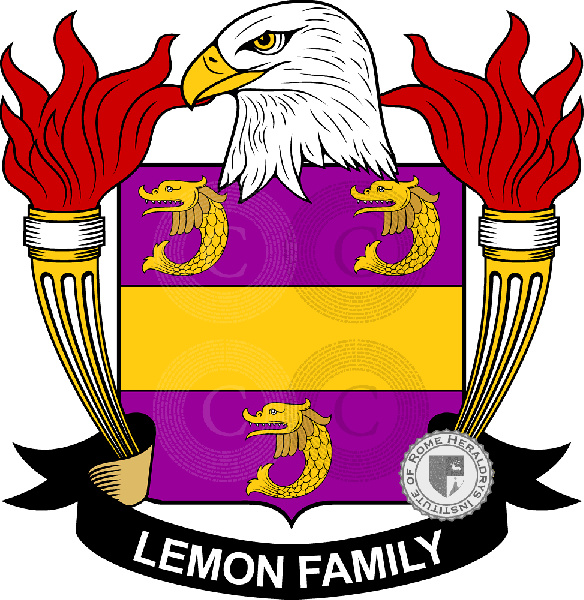 Brasão da família Lemon