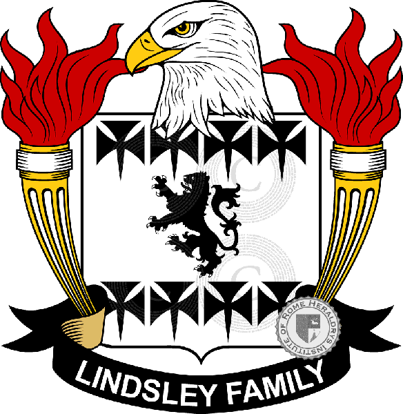 Coat of arms of family Lindsley