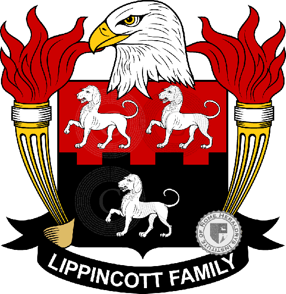 Coat of arms of family Lippincott