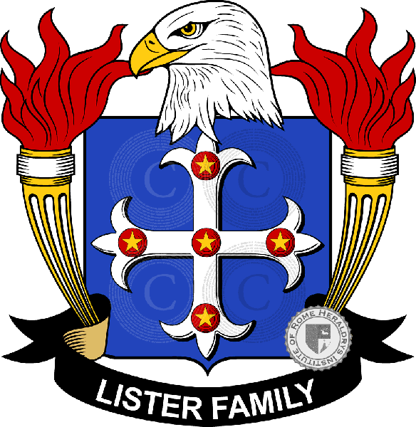 Escudo de la familia Lister