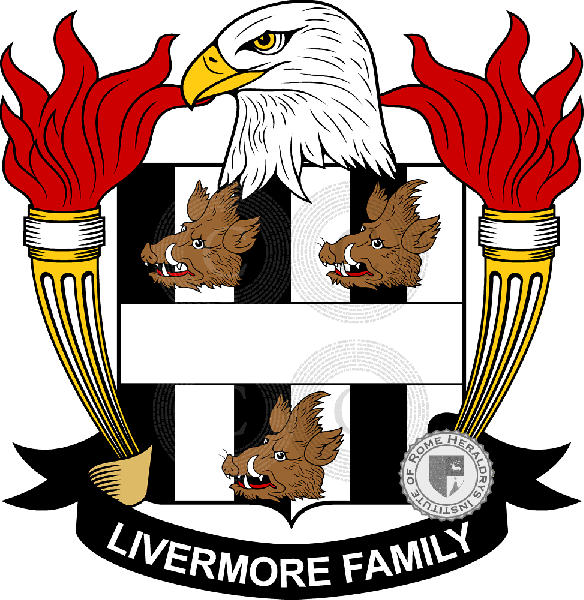 Coat of arms of family Livermore