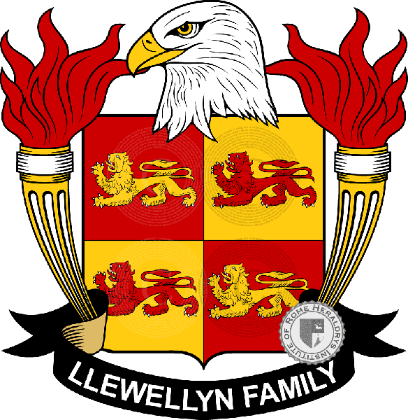 Brasão da família Llewellyn