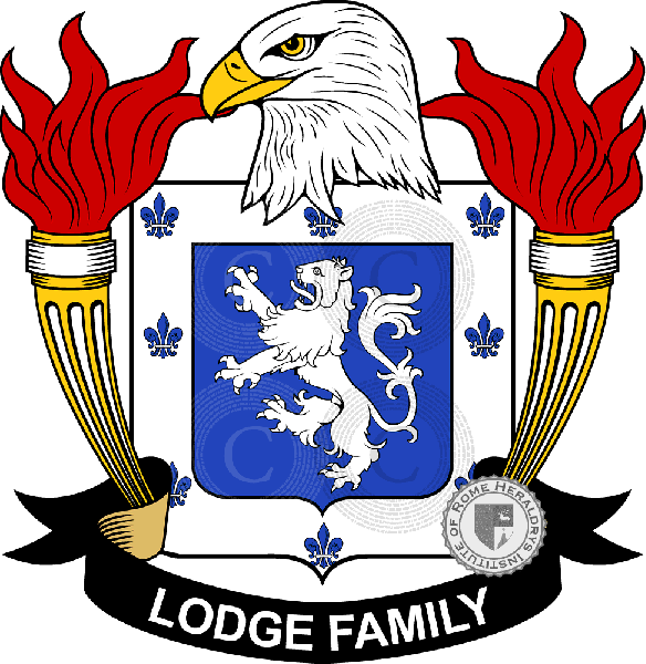 Escudo de la familia Lodge