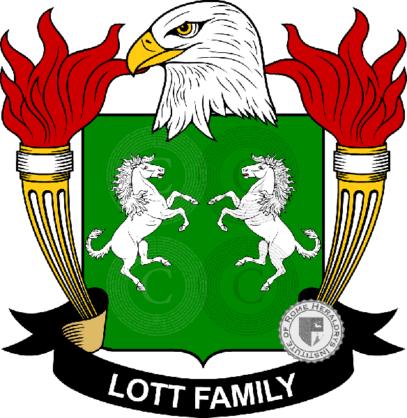 Coat of arms of family Lott
