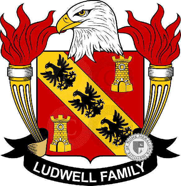 Coat of arms of family Ludwell
