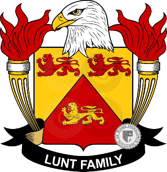 Coat of arms of family Lunt