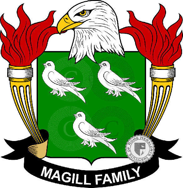 Escudo de la familia Magill