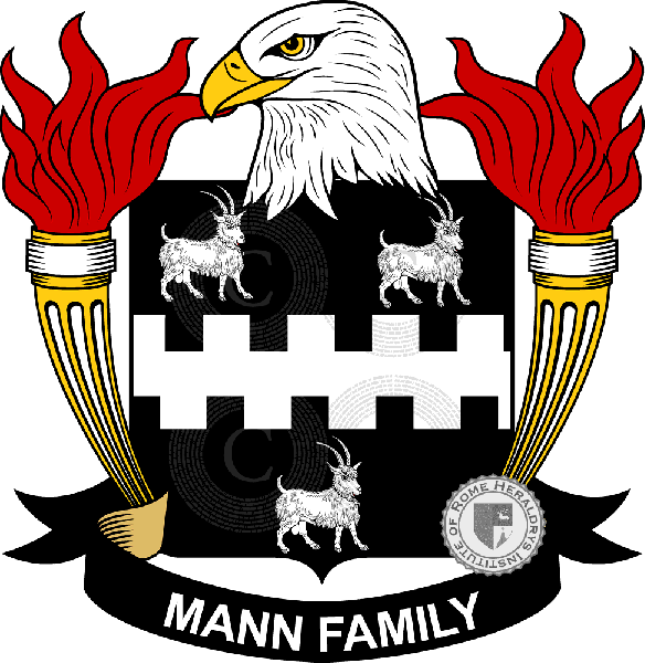 Brasão da família Mann