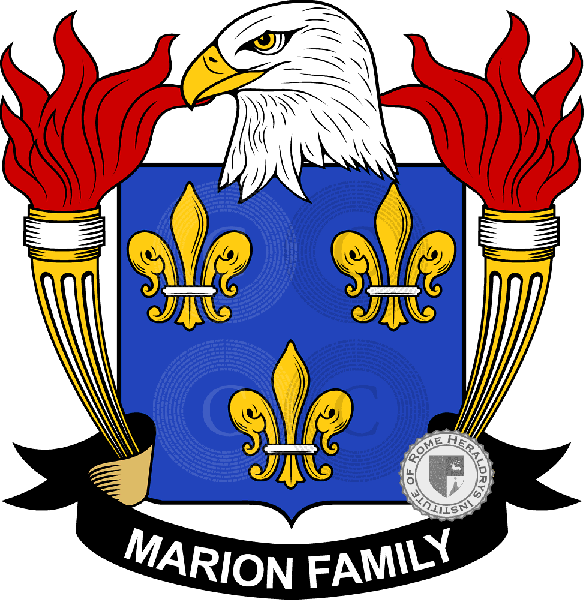 Coat of arms of family Marion