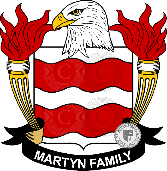 Coat of arms of family Martyn