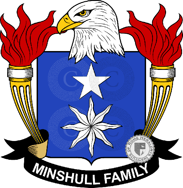 Escudo de la familia Minshull