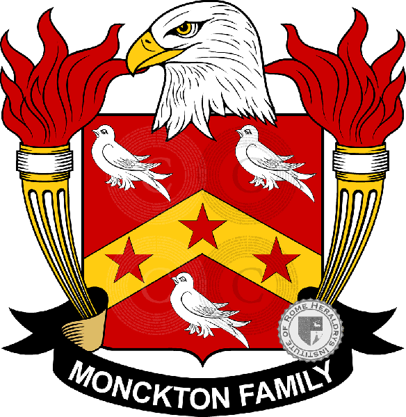 Coat of arms of family Monckton