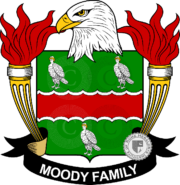 Coat of arms of family Moody