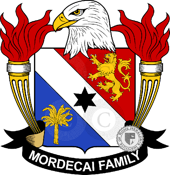 Coat of arms of family Mordecai