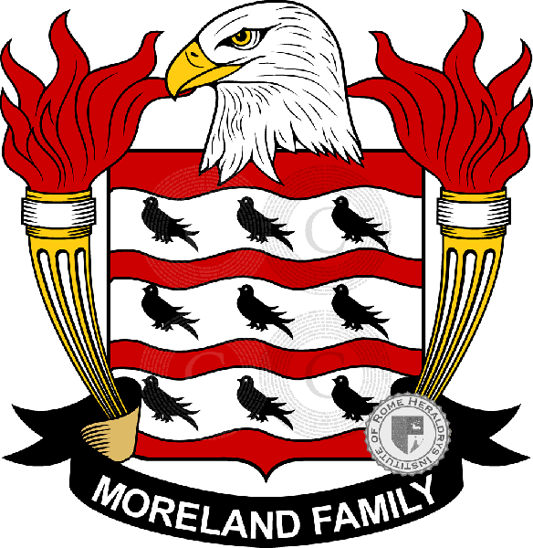 Coat of arms of family Moreland