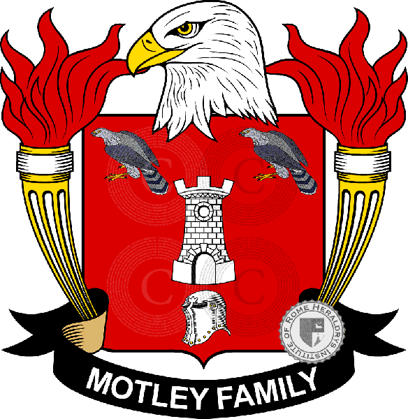 Escudo de la familia Motley