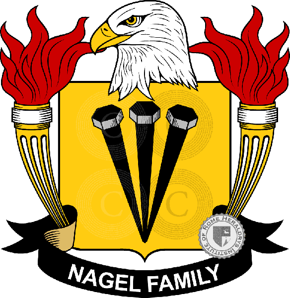 Coat of arms of family Nagel