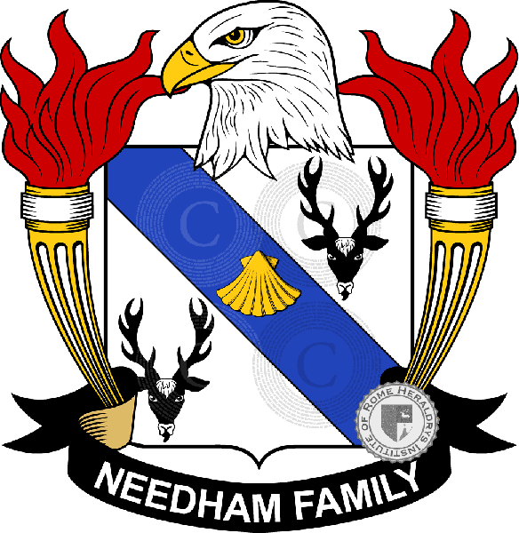 Brasão da família Needham