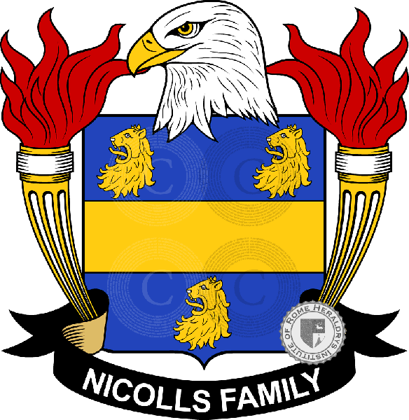 Escudo de la familia Nicolls