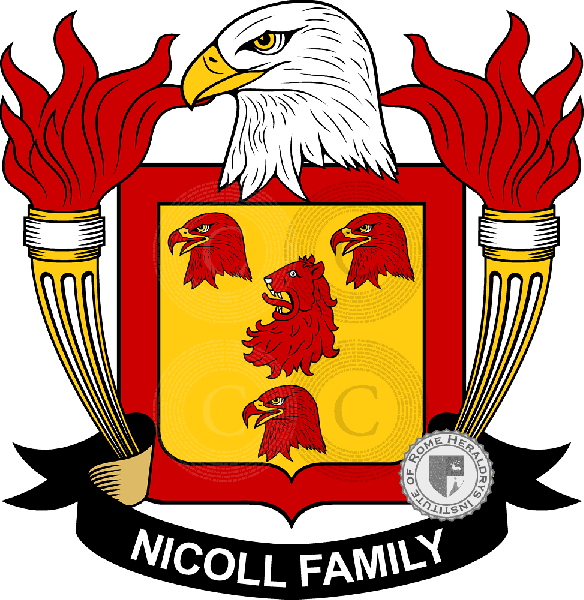 Coat of arms of family Nicoll