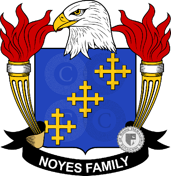 Wappen der Familie Noyes