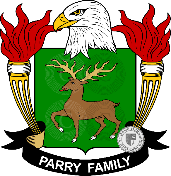 Brasão da família Parry