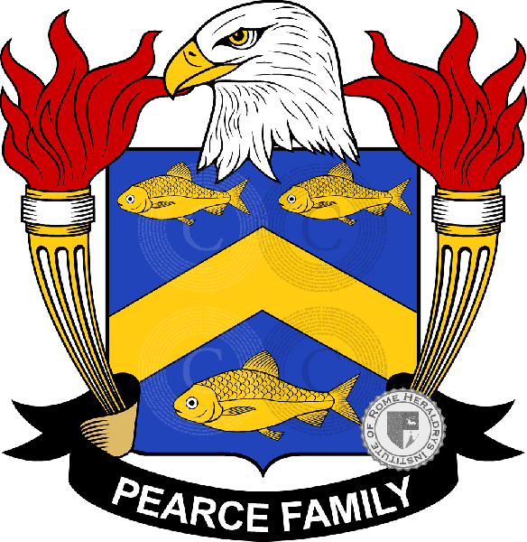 Coat of arms of family Pearce
