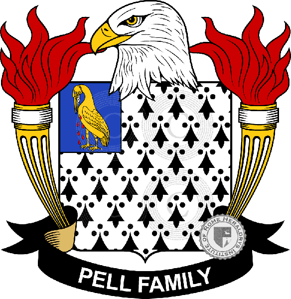 Escudo de la familia Pell