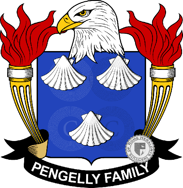 Coat of arms of family Pengelly