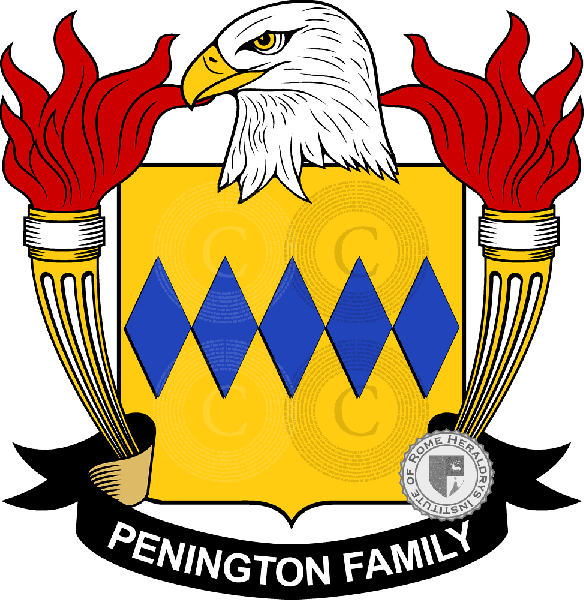 Brasão da família Penington