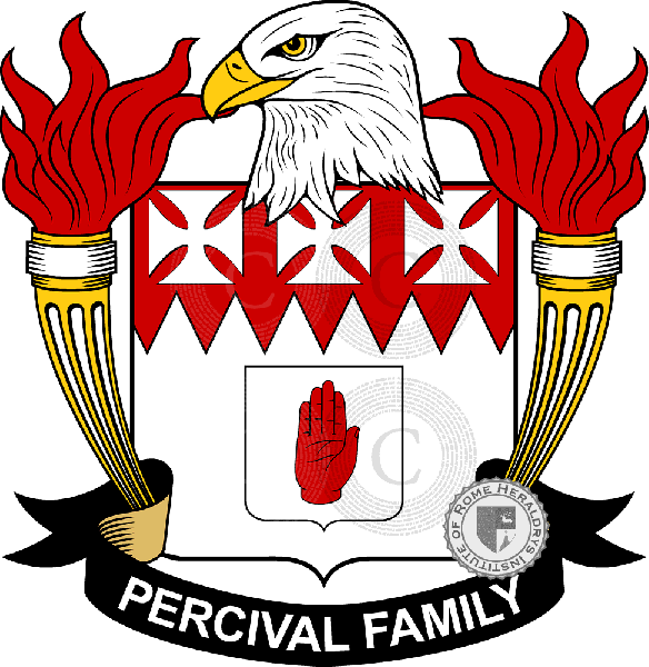 Brasão da família Percival