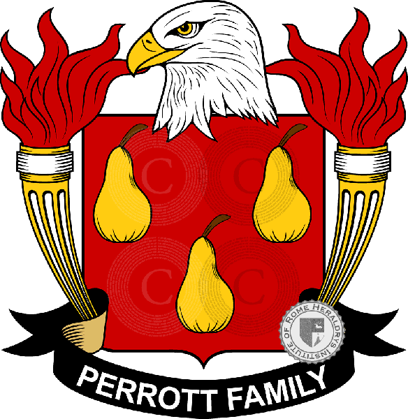 Coat of arms of family Perrott