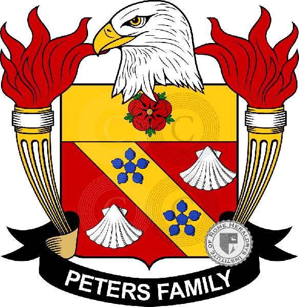 Coat of arms of family Peters
