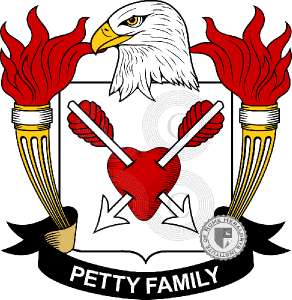 Coat of arms of family Petty