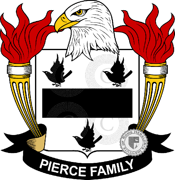 Coat of arms of family Pierce