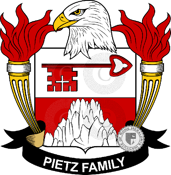 Brasão da família Pietz