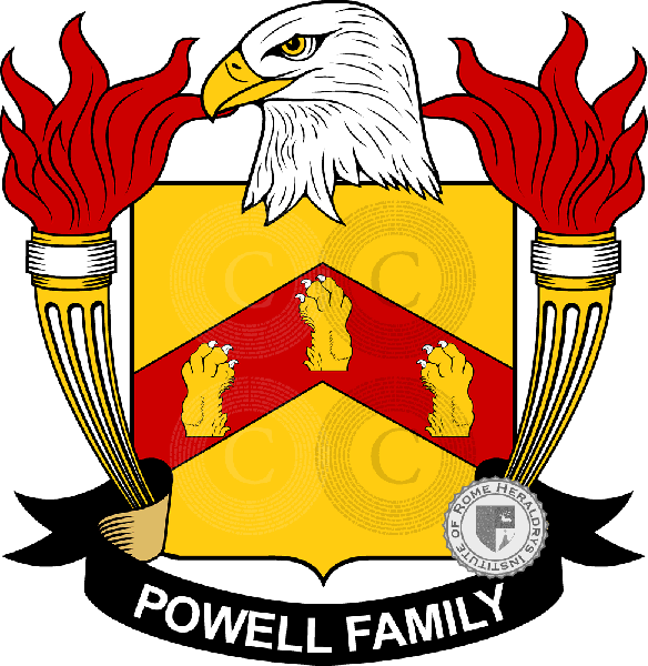 Stemma della famiglia Powell