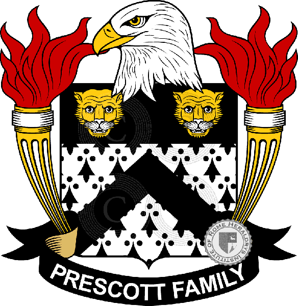 Wappen der Familie Prescott