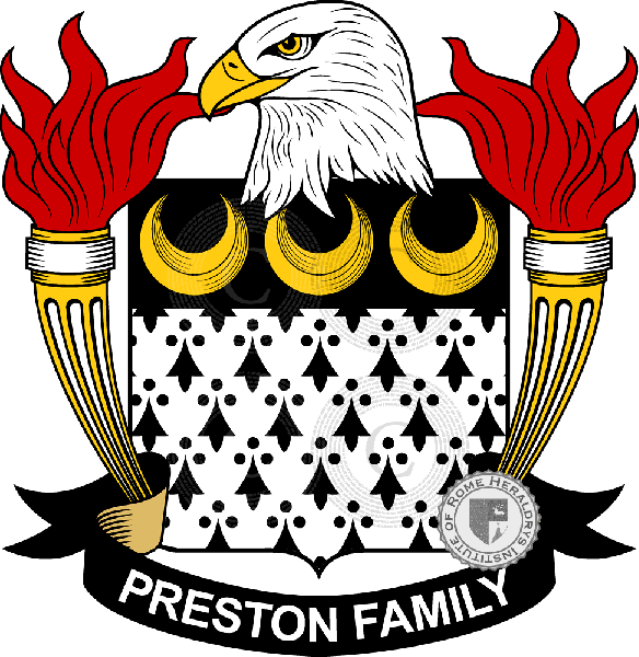 Coat of arms of family Preston