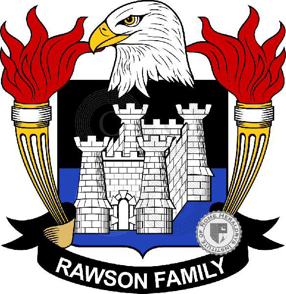 Escudo de la familia Rawson