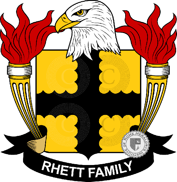 Coat of arms of family Rhett