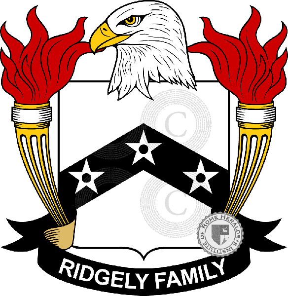 Coat of arms of family Ridgely