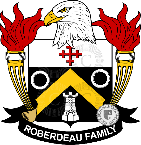 Brasão da família Roberdeau
