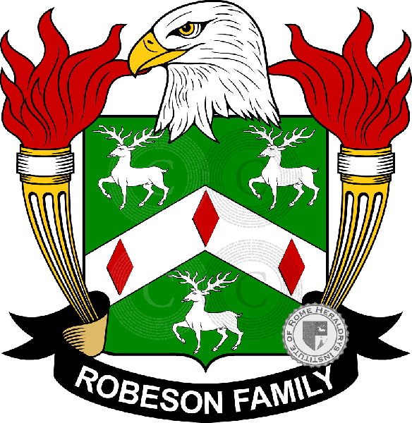 Coat of arms of family Robeson