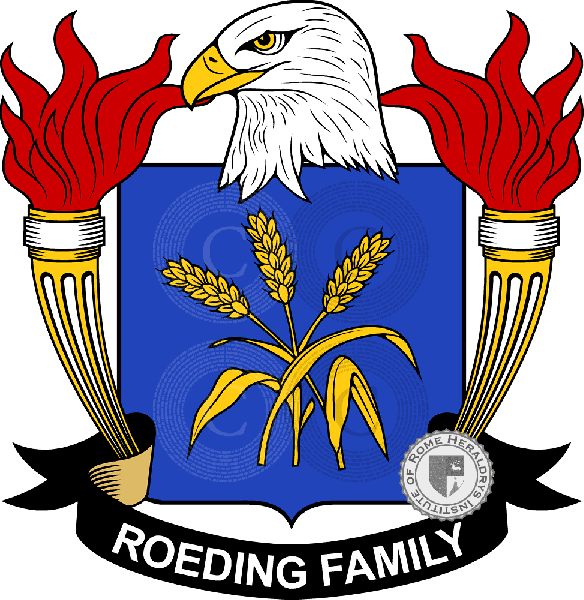 Escudo de la familia Roeding