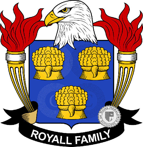 Brasão da família Royall