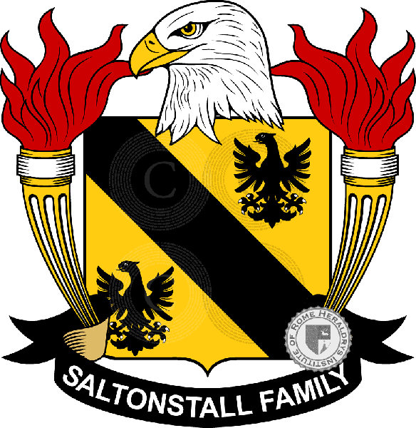 Coat of arms of family Saltonstall
