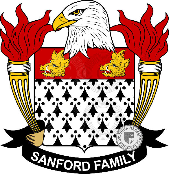 Coat of arms of family Sanford