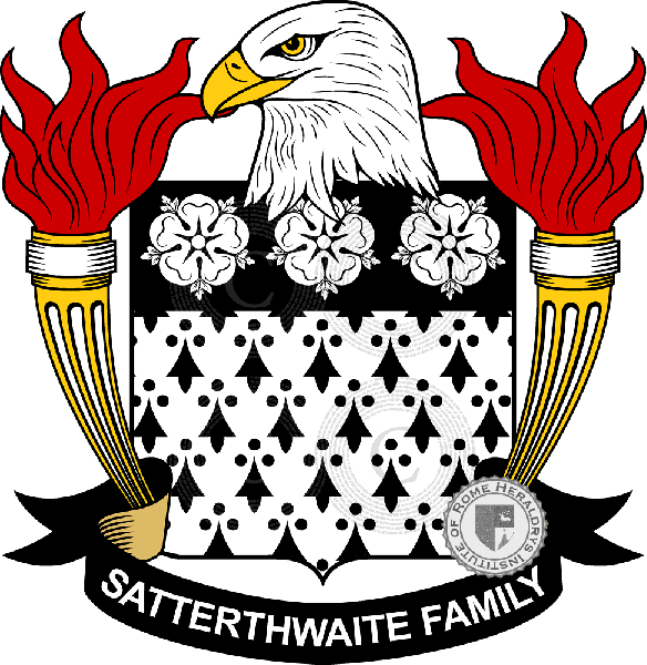 Brasão da família Satterthwaite
