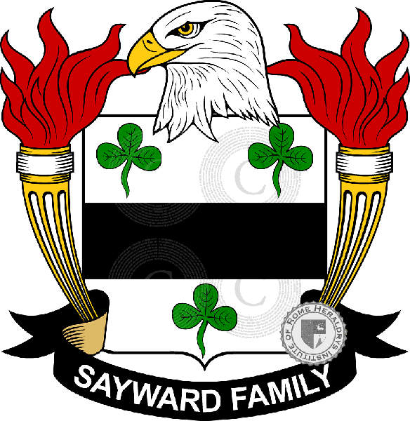 Coat of arms of family Sayward